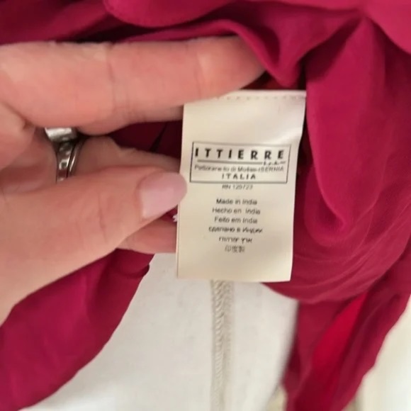 GF FERRE silk dress sz 40 Italian, US 4/S NWT - Picture 9 of 16